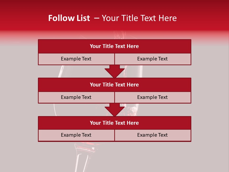 Figure Drink Round PowerPoint Template