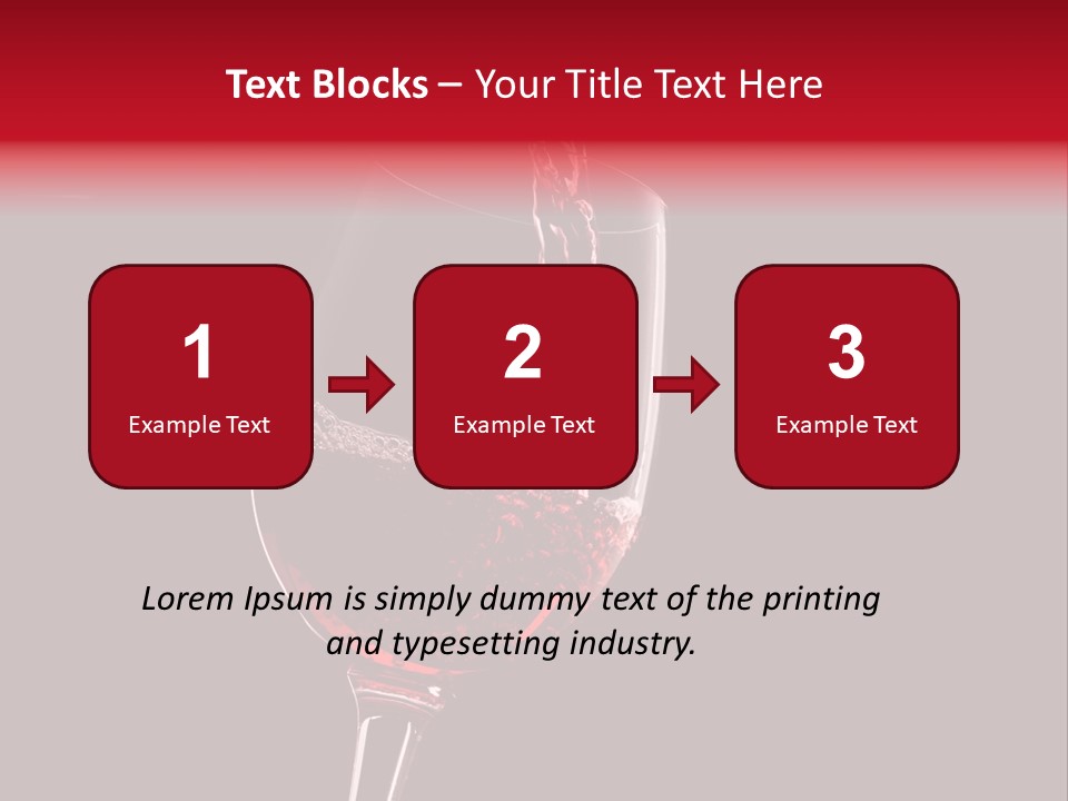 Figure Drink Round PowerPoint Template