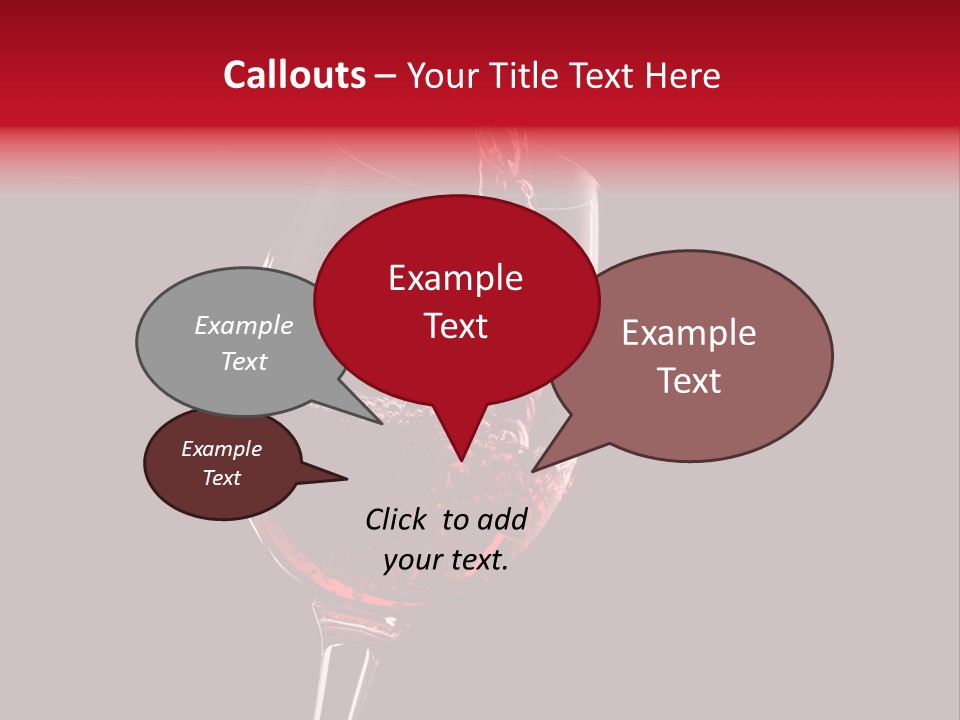 Figure Drink Round PowerPoint Template