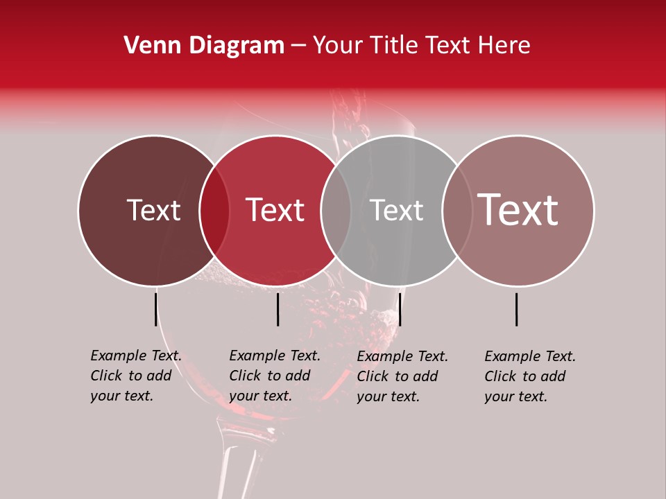 Figure Drink Round PowerPoint Template