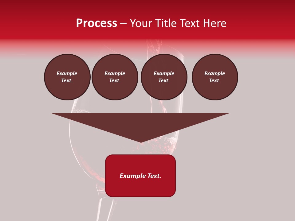 Figure Drink Round PowerPoint Template