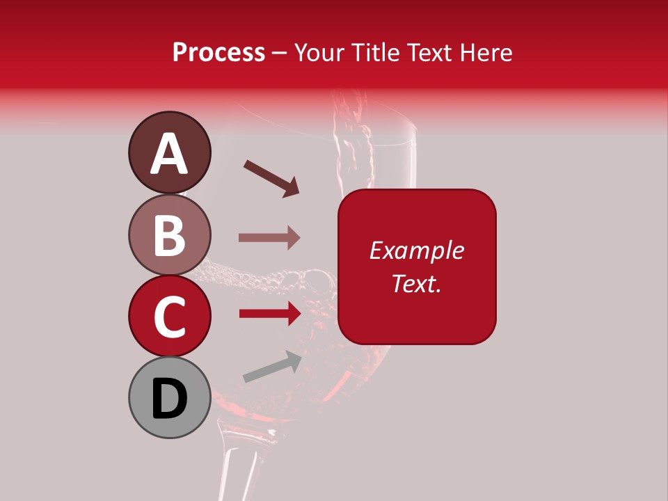 Figure Drink Round PowerPoint Template