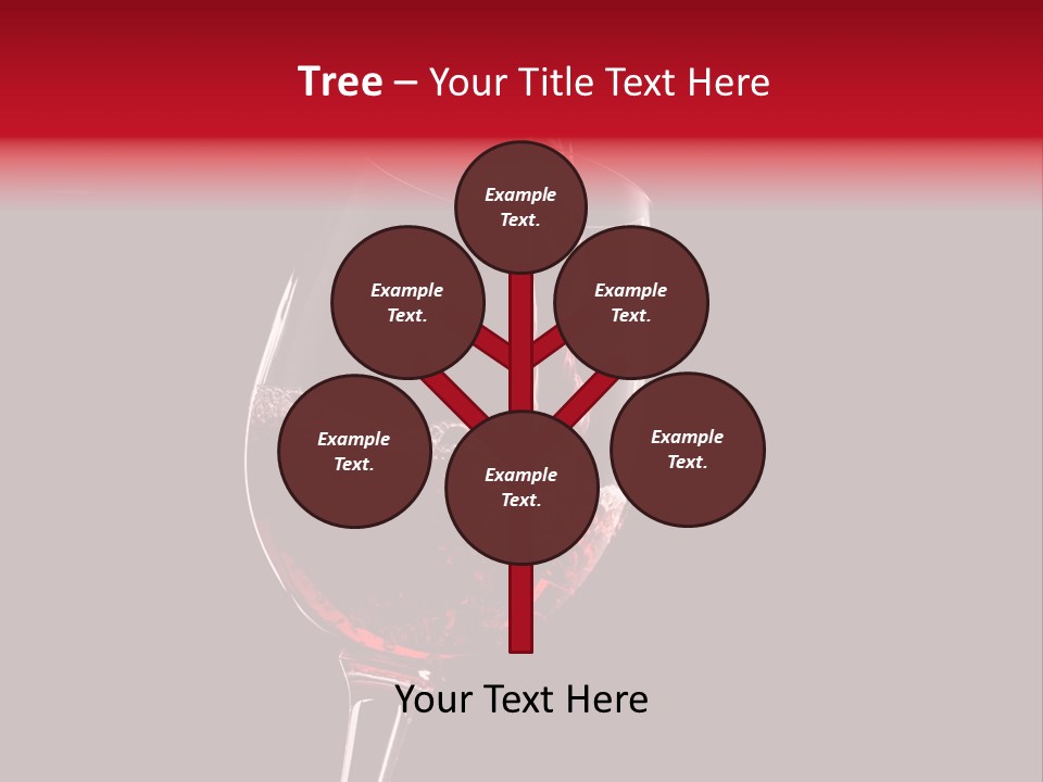 Figure Drink Round PowerPoint Template