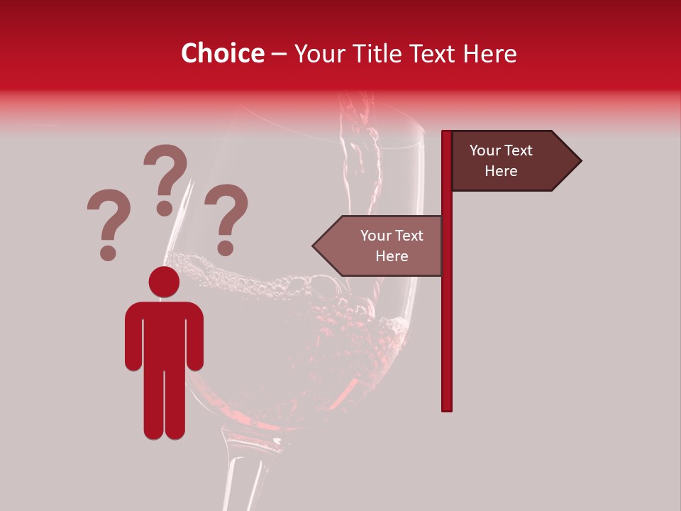 Figure Drink Round PowerPoint Template