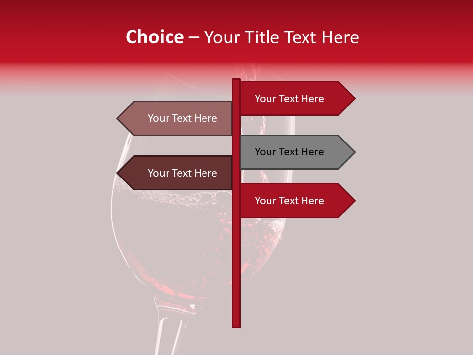 Figure Drink Round PowerPoint Template