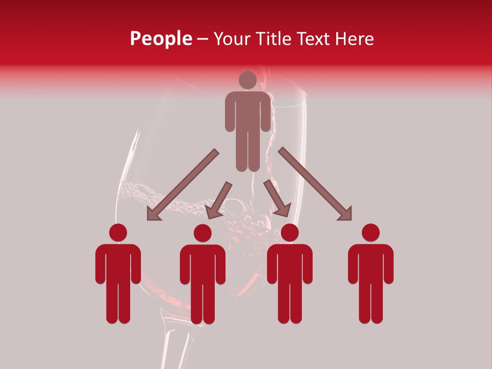 Figure Drink Round PowerPoint Template