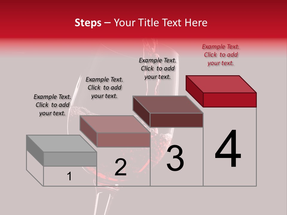 Figure Drink Round PowerPoint Template