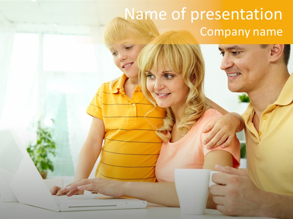 Dad Father Web PowerPoint Template