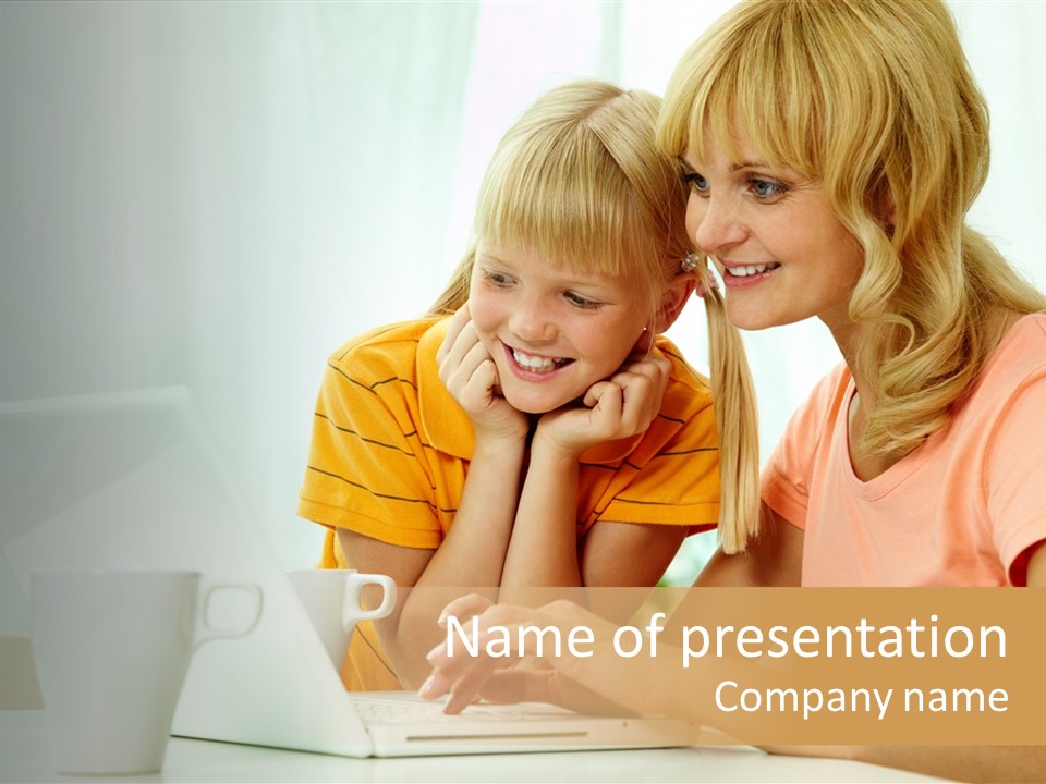 Parent Generation Childhood PowerPoint Template