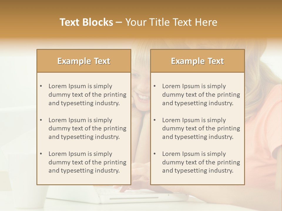 Parent Generation Childhood PowerPoint Template
