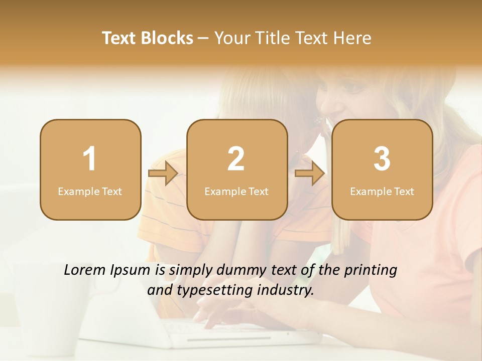 Parent Generation Childhood PowerPoint Template