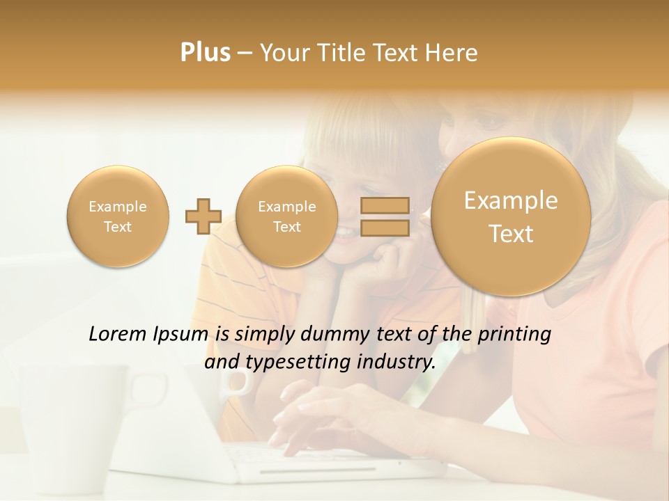 Parent Generation Childhood PowerPoint Template