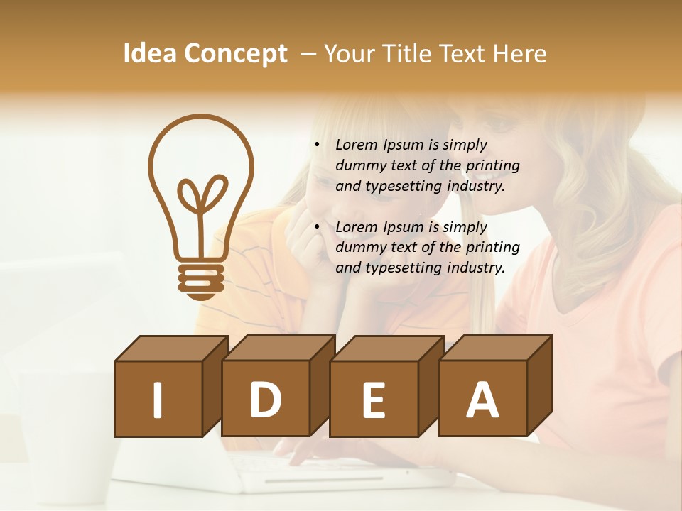 Parent Generation Childhood PowerPoint Template