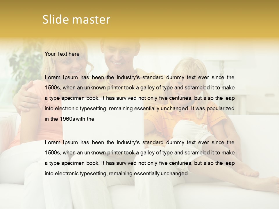 Adult Togetherness Technology PowerPoint Template