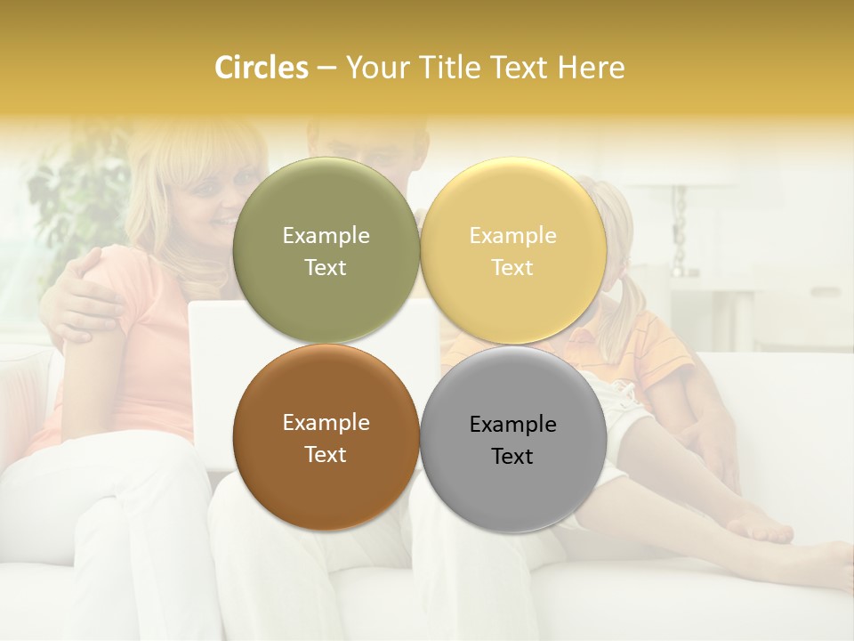 Adult Togetherness Technology PowerPoint Template