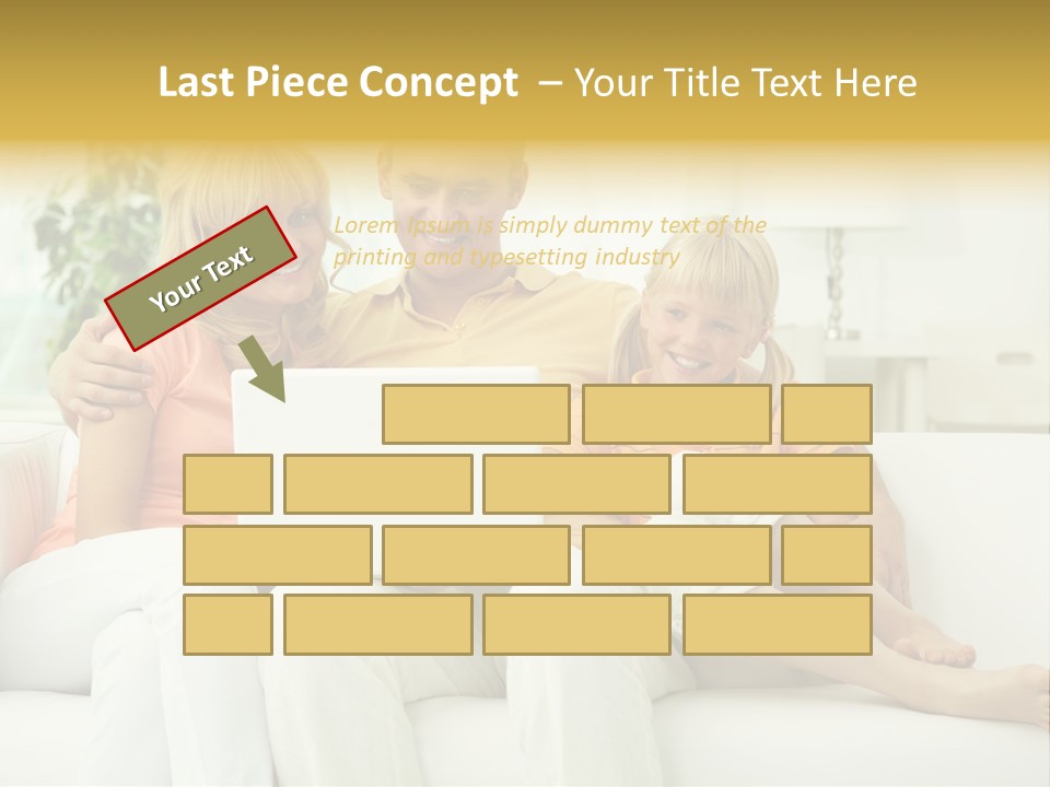 Adult Togetherness Technology PowerPoint Template