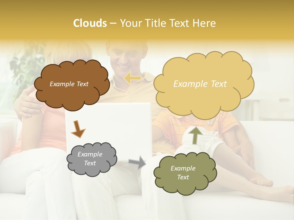 Adult Togetherness Technology PowerPoint Template