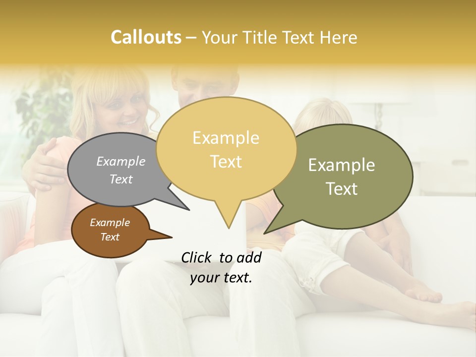 Adult Togetherness Technology PowerPoint Template