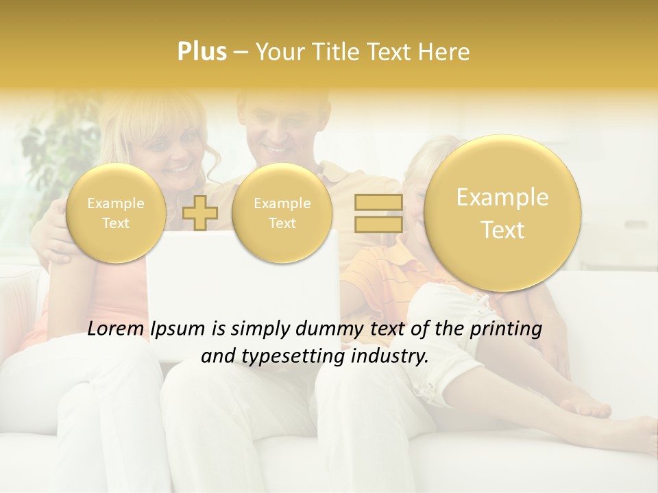 Adult Togetherness Technology PowerPoint Template