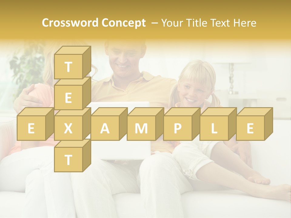 Adult Togetherness Technology PowerPoint Template