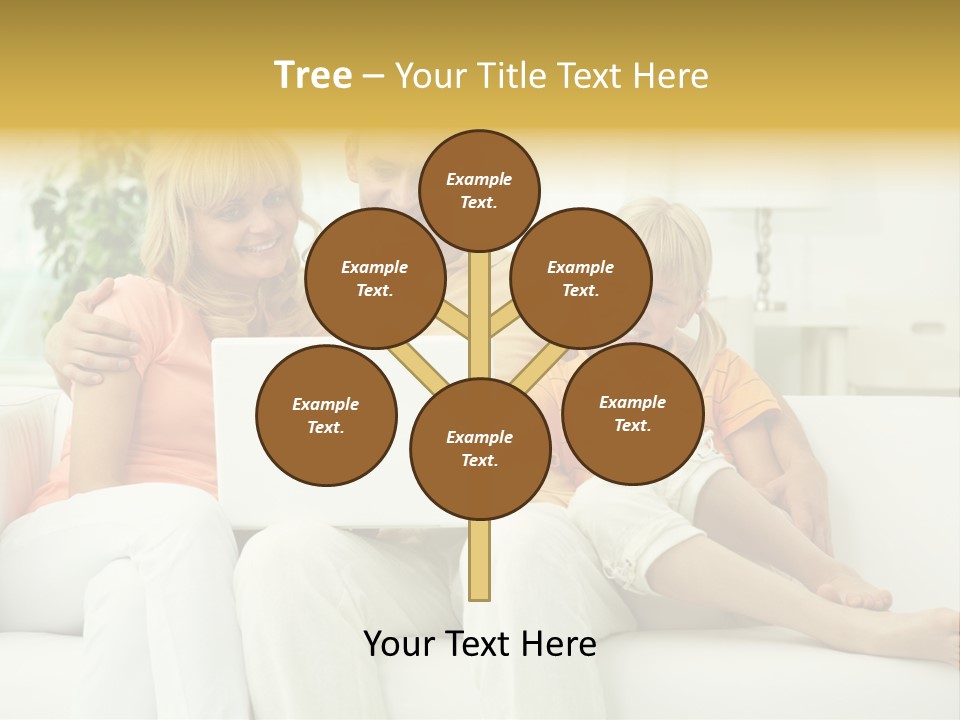 Adult Togetherness Technology PowerPoint Template