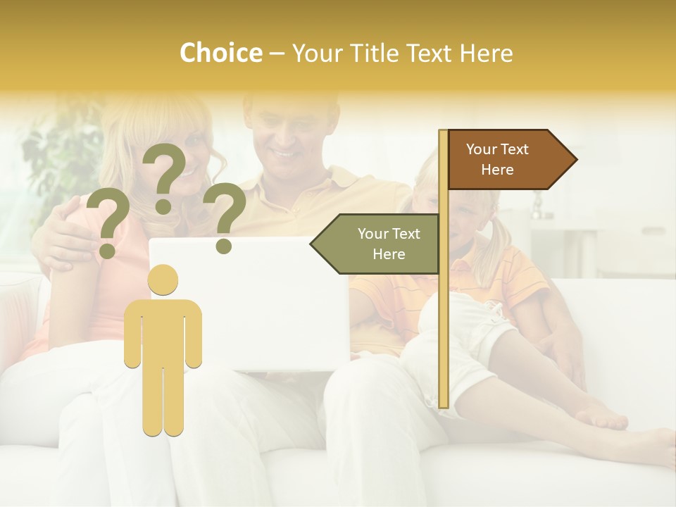 Adult Togetherness Technology PowerPoint Template