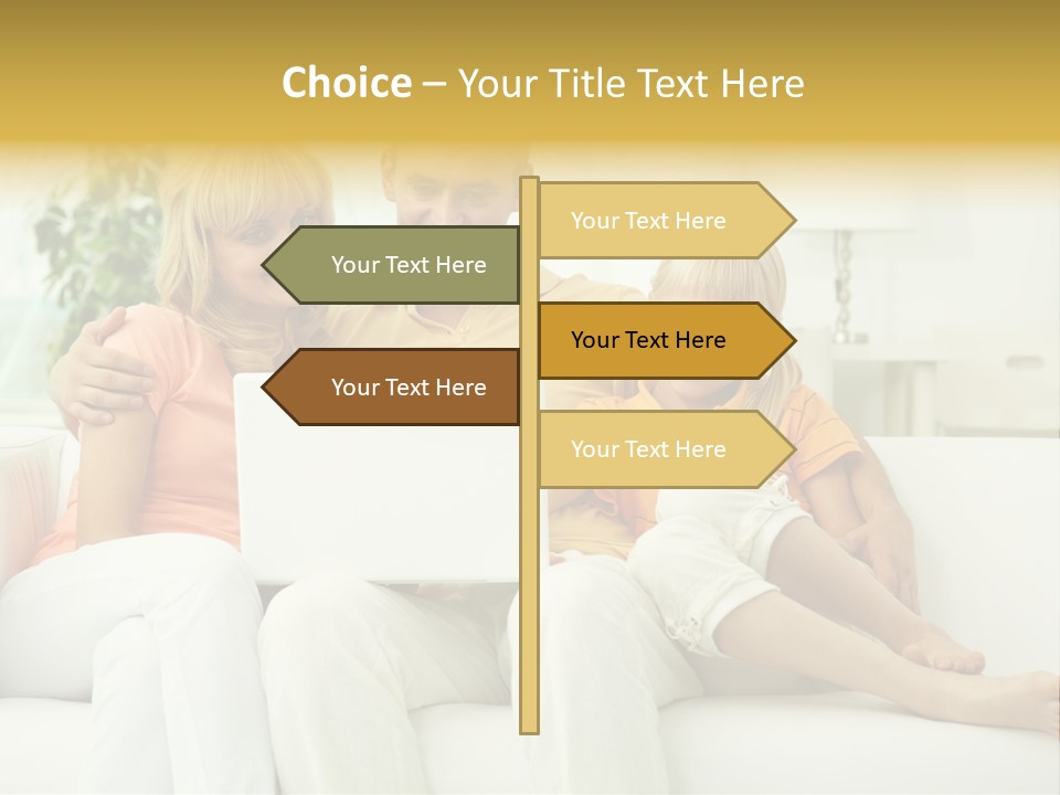 Adult Togetherness Technology PowerPoint Template