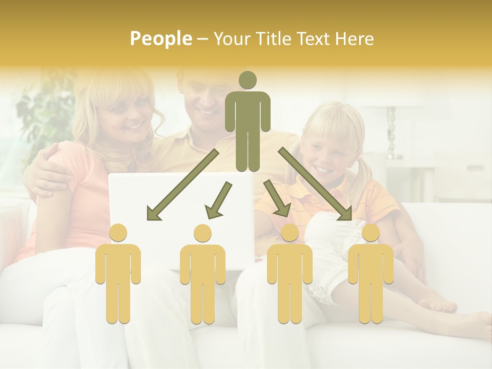 Adult Togetherness Technology PowerPoint Template