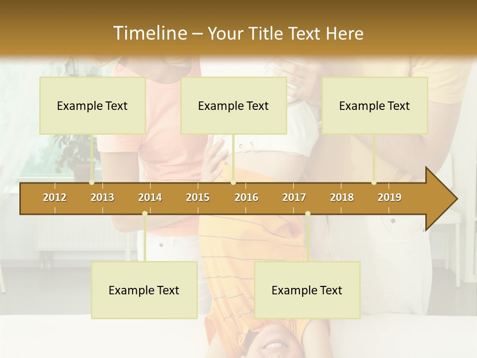 Portrait Indoor Girl PowerPoint Template