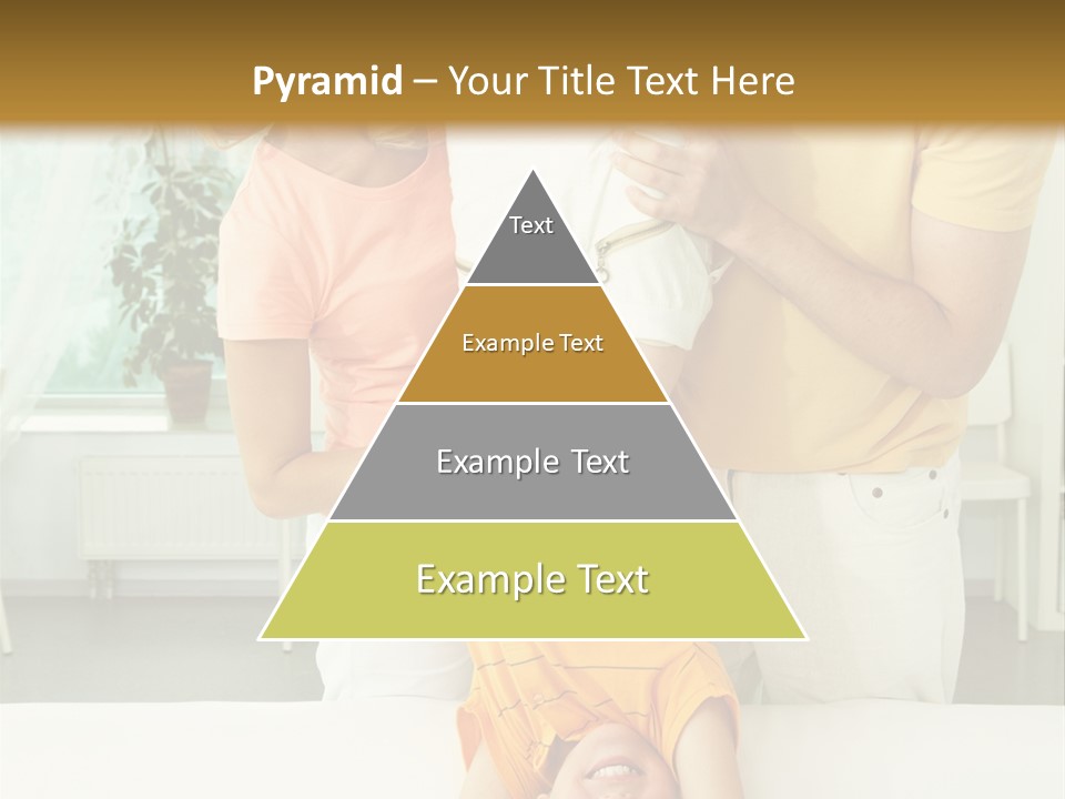 Portrait Indoor Girl PowerPoint Template