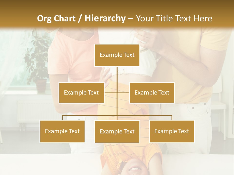 Portrait Indoor Girl PowerPoint Template