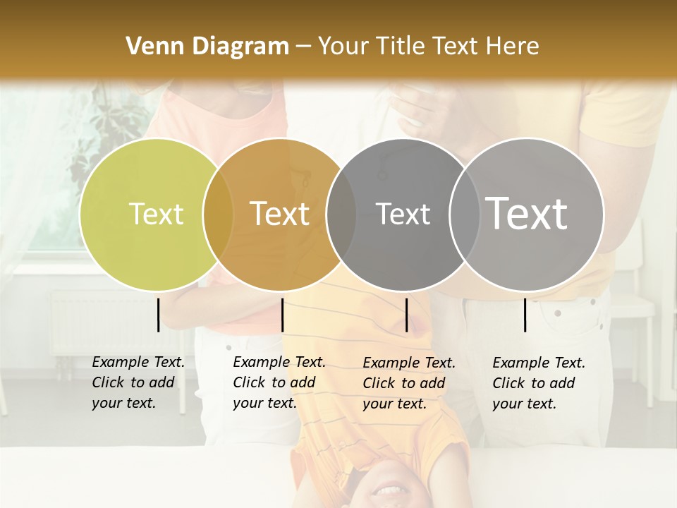 Portrait Indoor Girl PowerPoint Template
