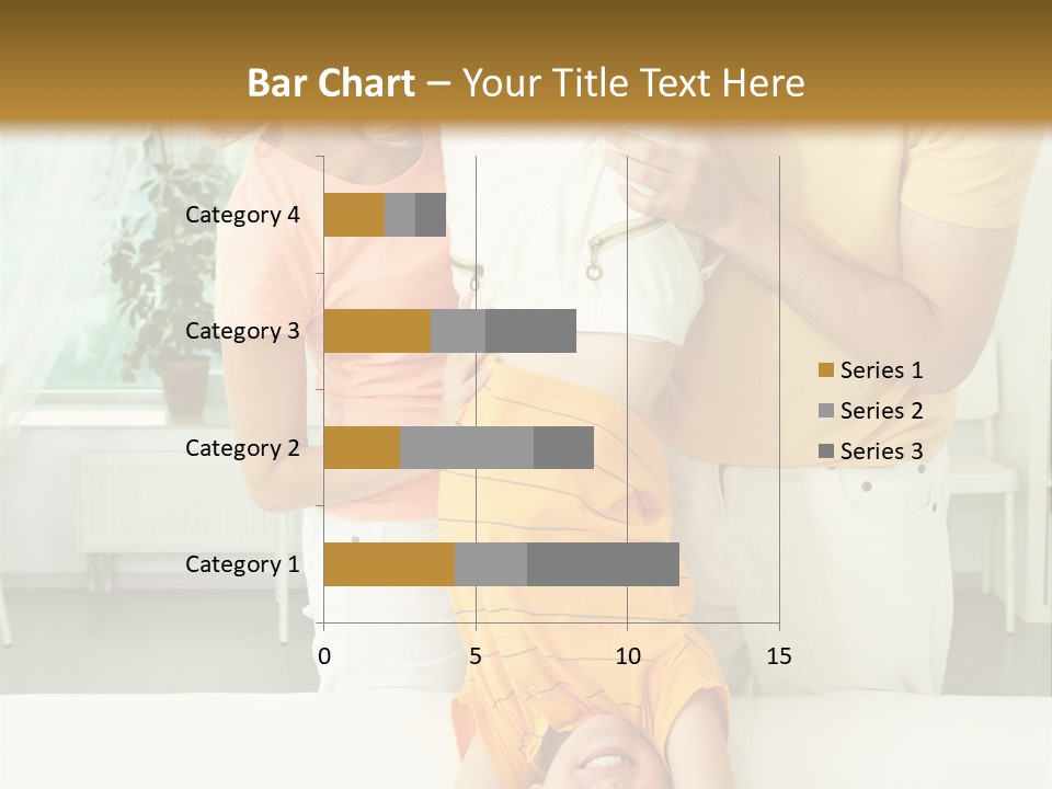 Portrait Indoor Girl PowerPoint Template