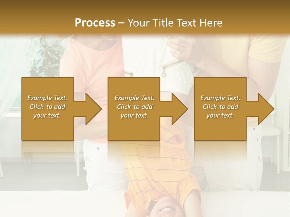 Portrait Indoor Girl PowerPoint Template