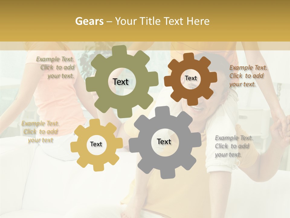 Youth Cheerful Happy PowerPoint Template