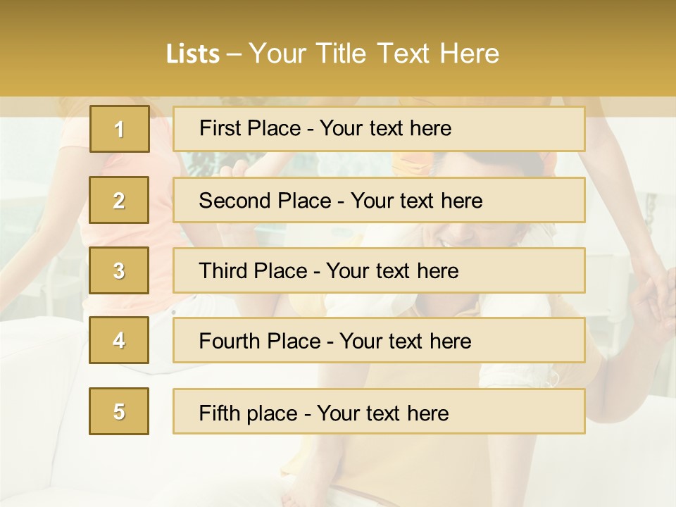 Youth Cheerful Happy PowerPoint Template