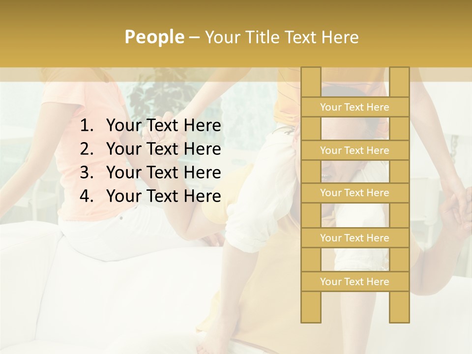 Youth Cheerful Happy PowerPoint Template