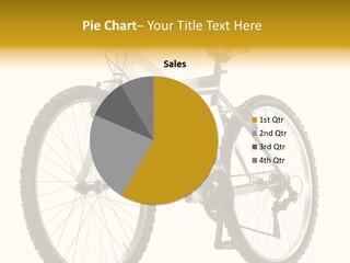 Transport Mountain Bike Metal PowerPoint Template