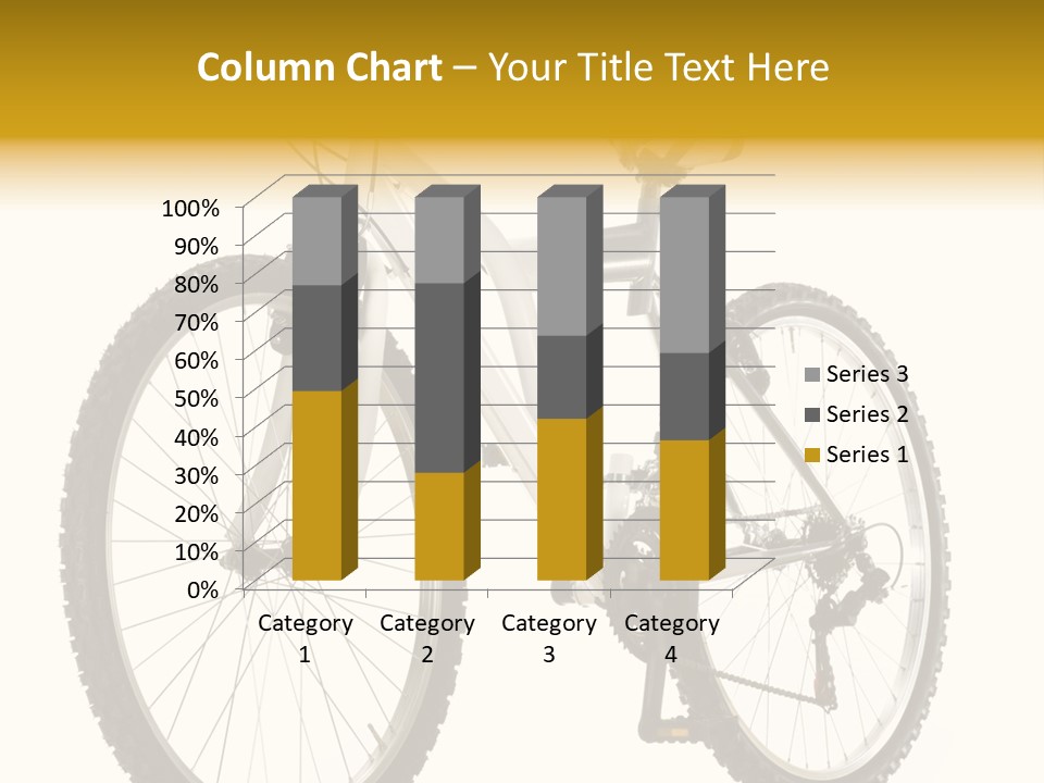 Transport Mountain Bike Metal PowerPoint Template