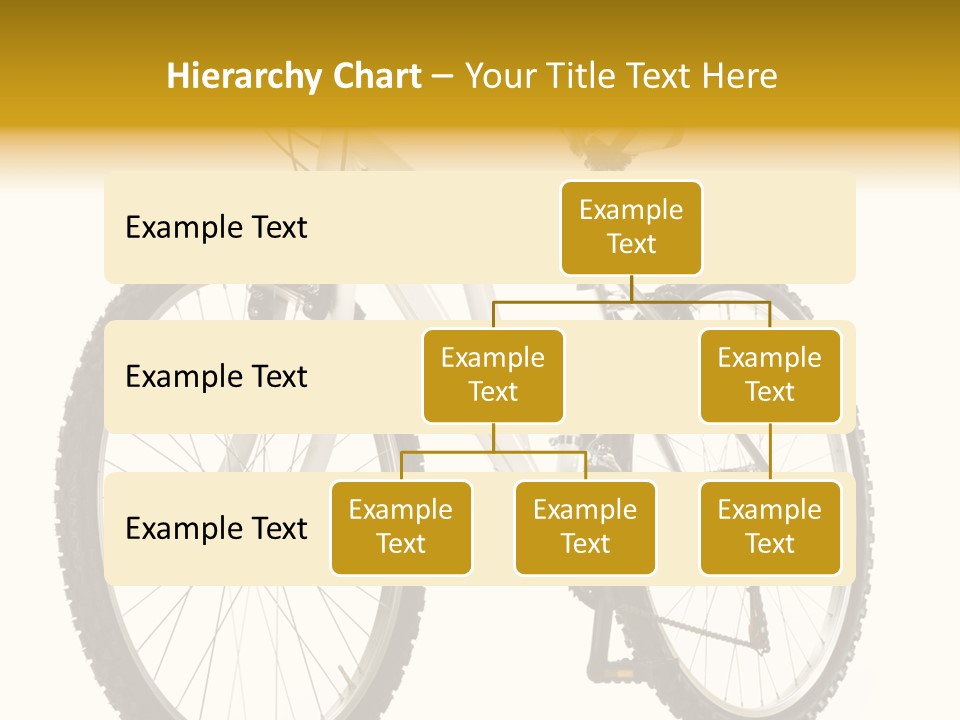 Transport Mountain Bike Metal PowerPoint Template