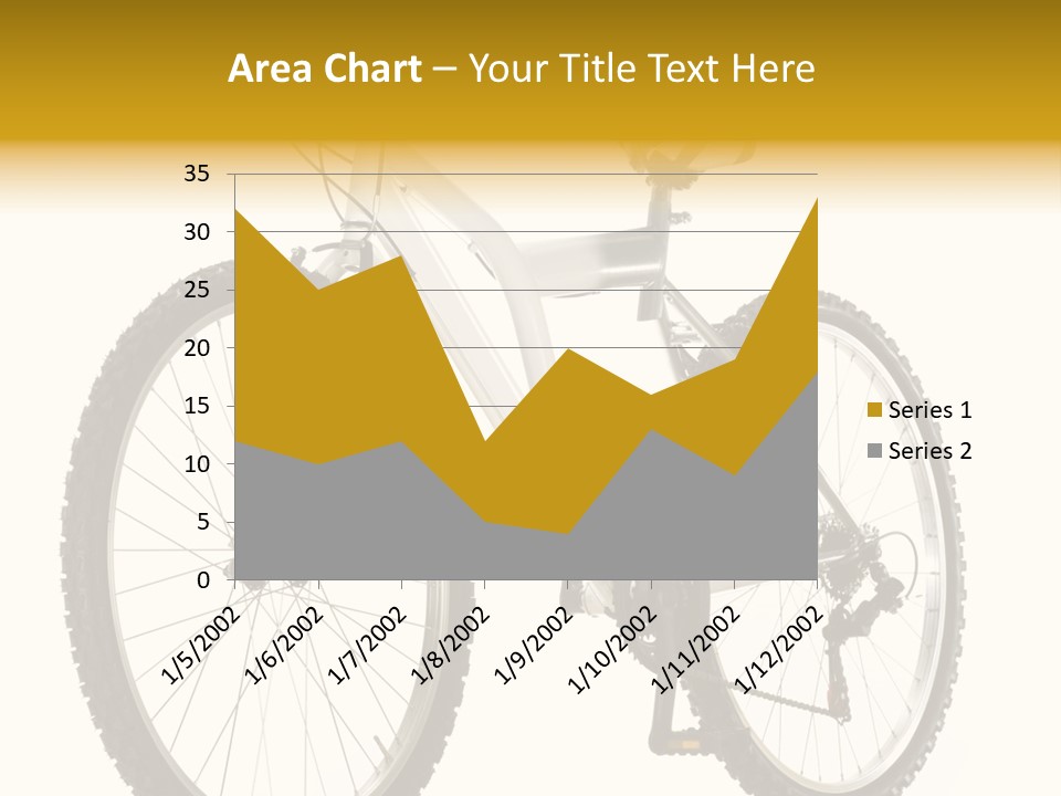Transport Mountain Bike Metal PowerPoint Template