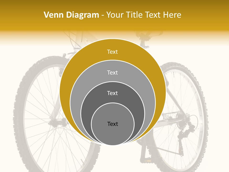 Transport Mountain Bike Metal PowerPoint Template