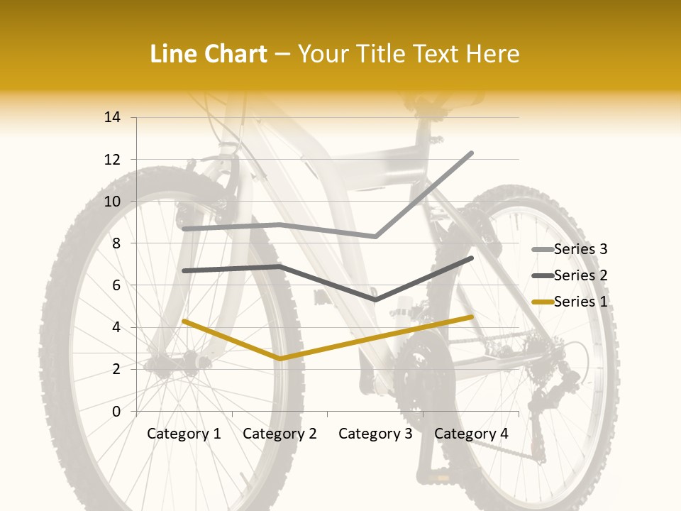 Transport Mountain Bike Metal PowerPoint Template
