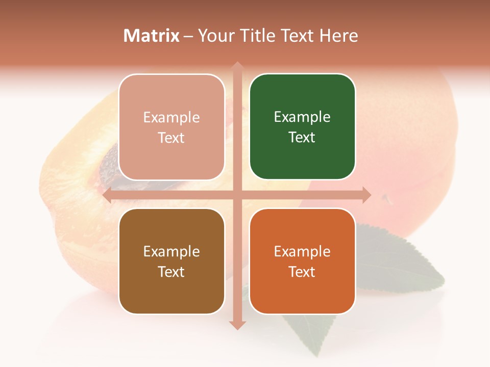 Composition Fruit Plant PowerPoint Template