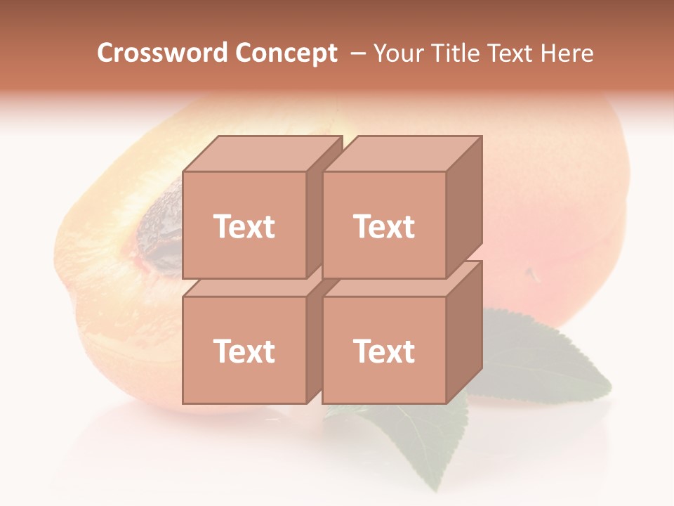 Composition Fruit Plant PowerPoint Template