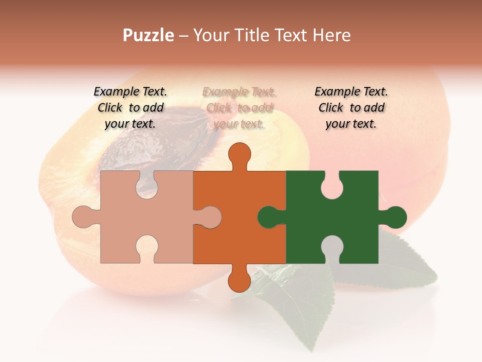 Composition Fruit Plant PowerPoint Template