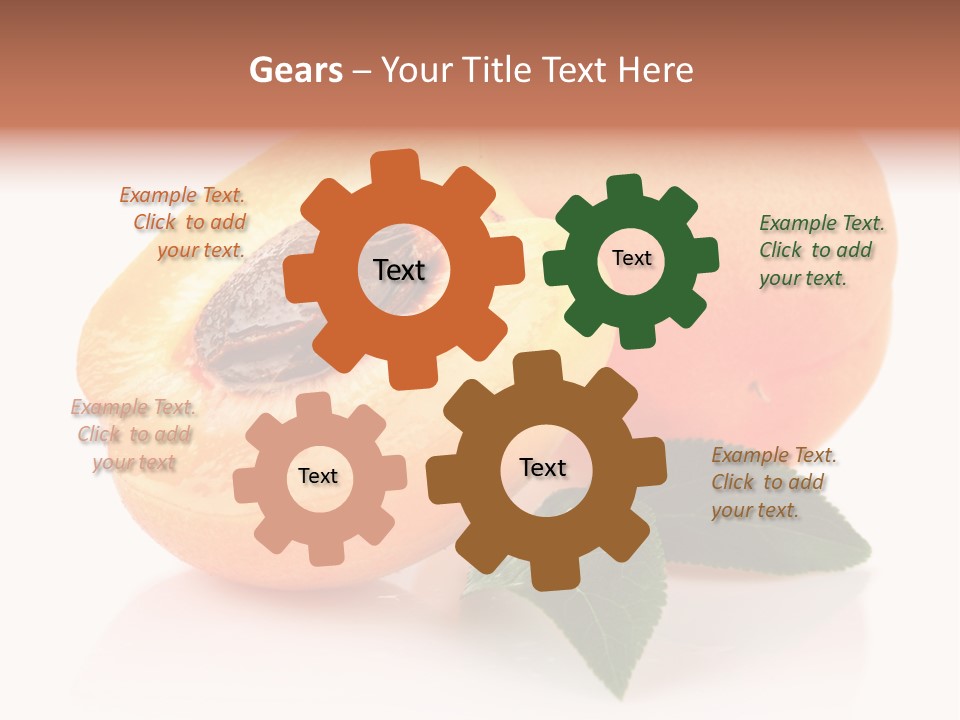 Composition Fruit Plant PowerPoint Template