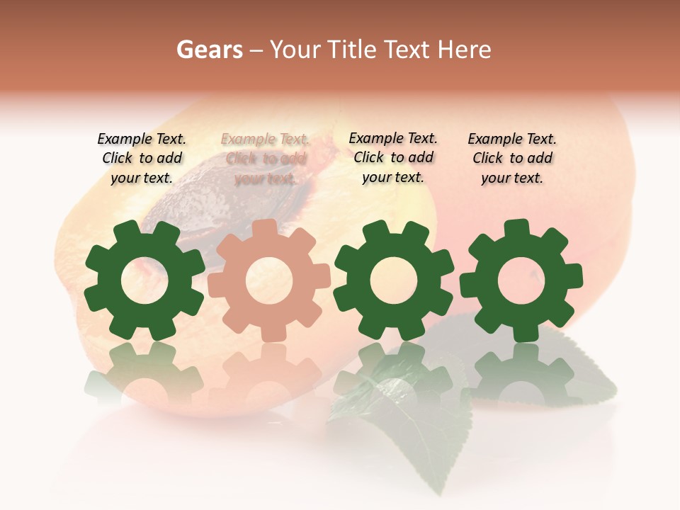 Composition Fruit Plant PowerPoint Template