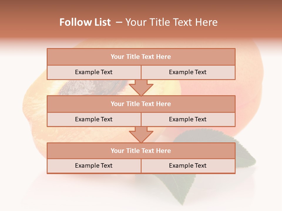 Composition Fruit Plant PowerPoint Template