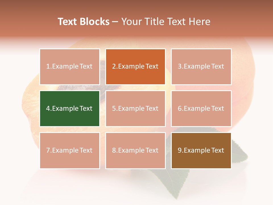 Composition Fruit Plant PowerPoint Template